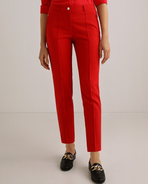 Pantalón semipitillo cremalleras · Woman El Corte Inglés · El Corte Inglés