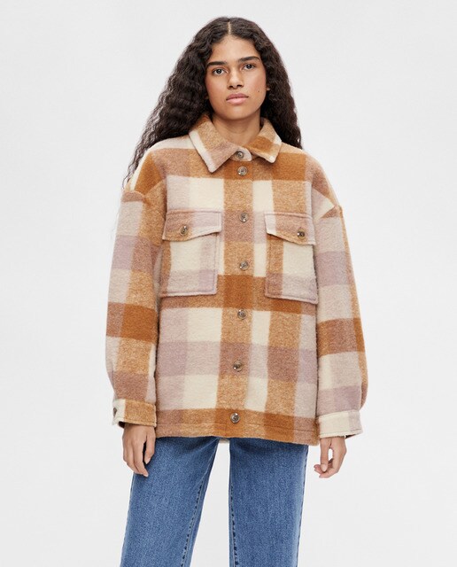 Sobrecamisa de mujer cuadros bolsillos · Object · El Corte Inglés