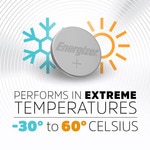 Button cell battery CR 2016 lithium 3V blister 2 units