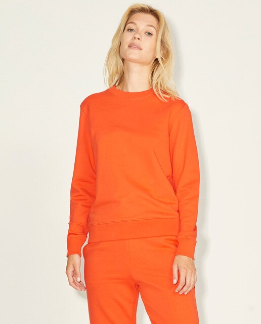 Sudadera de mujer fit oversize y cuello