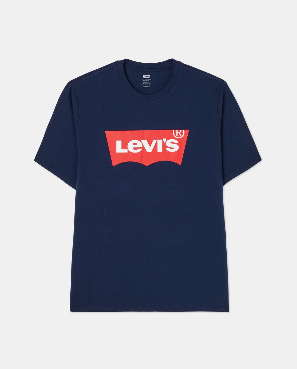 Imagem 0 de T-shirt azul-marinho com manga curta tamanhos grandes