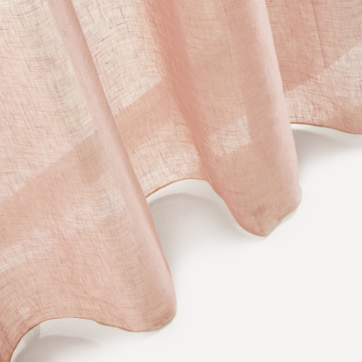 Visillo con sistema multiusos Overlock El Corte Inglés Rosa-3