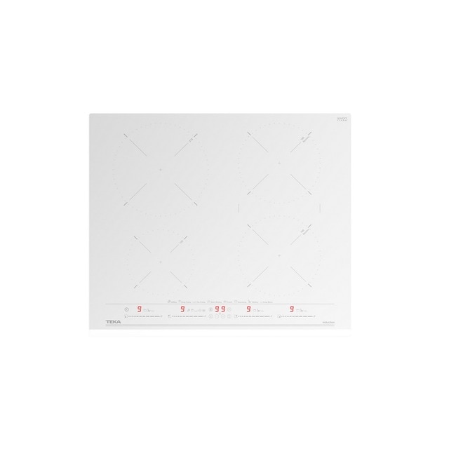 Imagem 0 de Placa de Indução Teka IZC 64630 WH MasterSense com 4 Zonas e de 60 cm - Vidro Branco