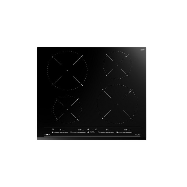 Imagem 0 de Placa de Indução Teka IZC 64320 BK Touch Control MultiSlider com 4 Zonas e de 60 cm - Vidro Preto