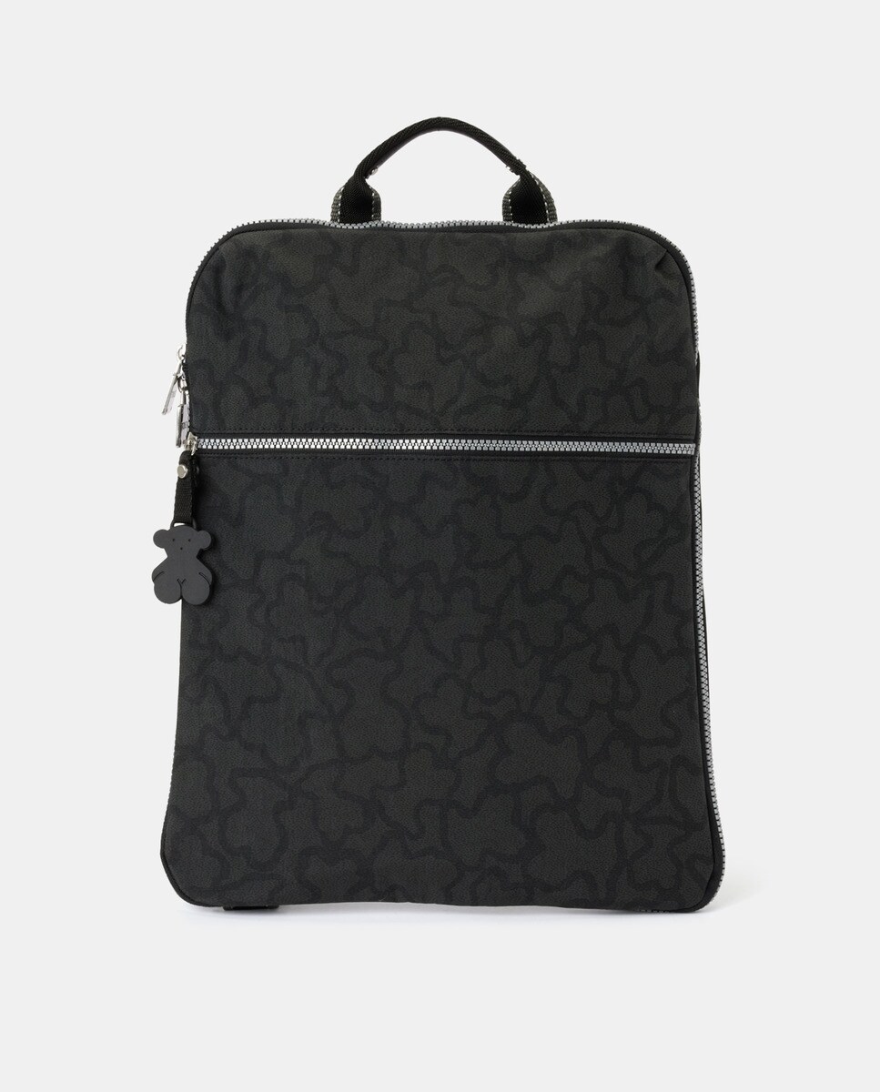 Mochila Kaos New Colores de nylon estampada en gris oscuro · Tous · El  Corte Inglés