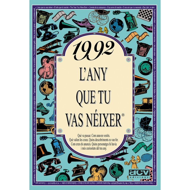 Imagen 0 de 1992 L'any que tu vas néixer  (Tapa blanda)