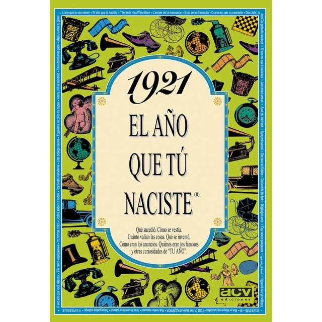 Imagen 0 de 1921 El año que tú naciste  (Tapa blanda)
