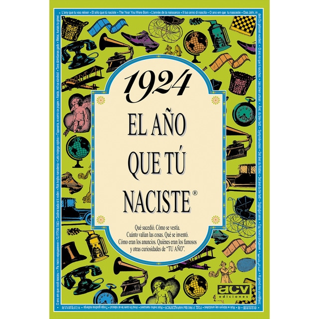 Imagen 0 de 1924 El año que tú naciste  (Tapa blanda)