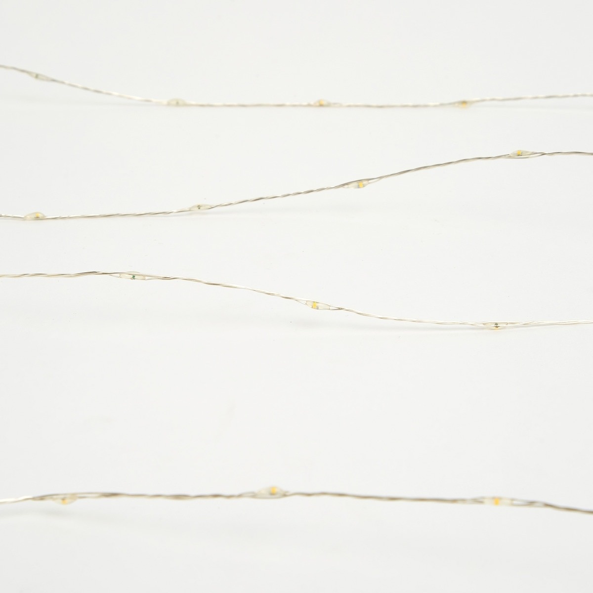 Guirnalda con cable con 320 luces LED para exterior Navidad El Corte Inglés Blanco-2