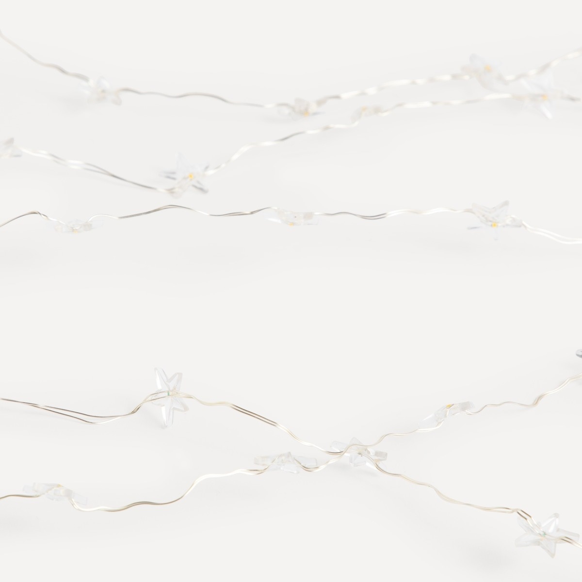 Grinalda com Fio Estrela 100 Micro LED Branco-2