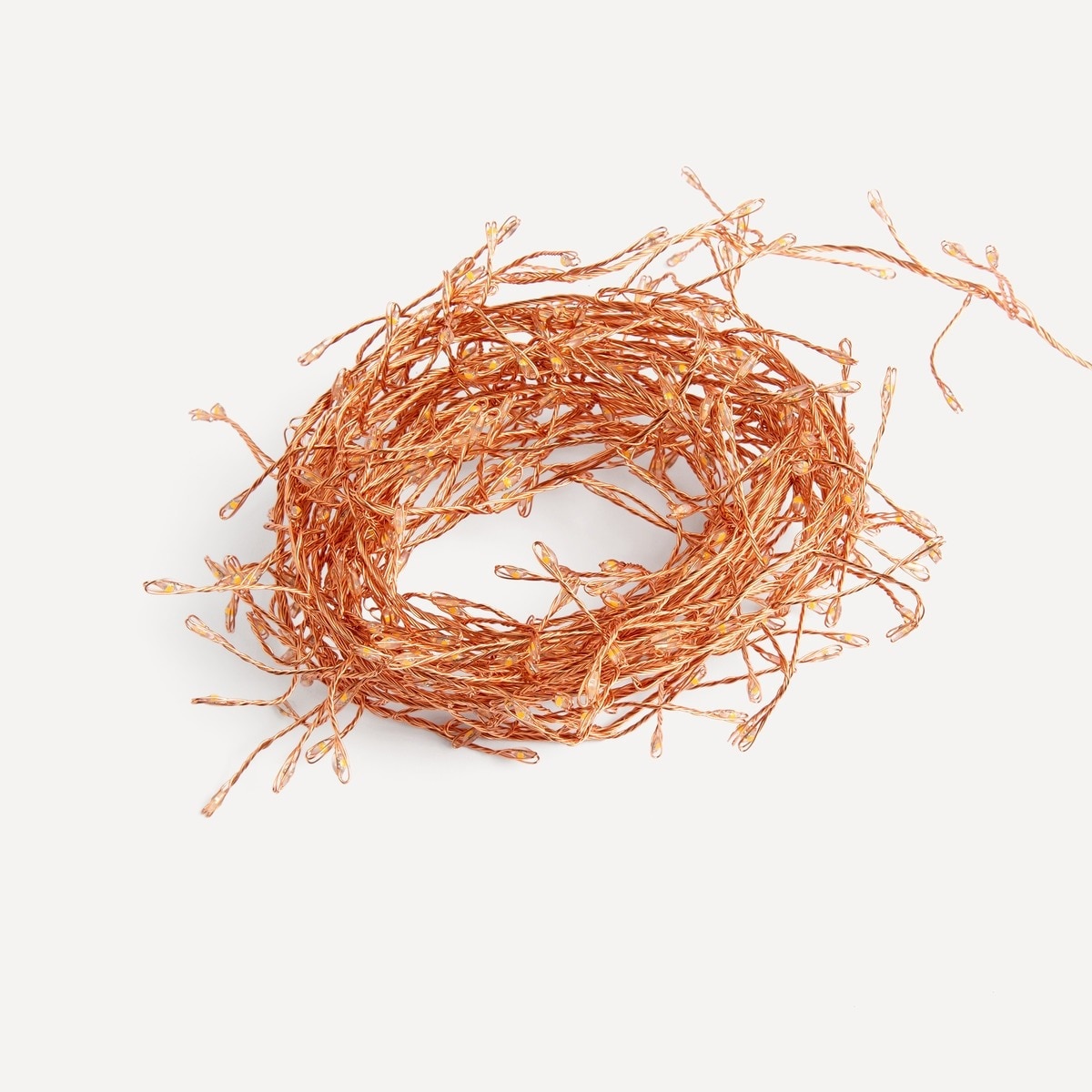 Grinalda com Fio de Cobre e 240 Luzes LED Cobre-4