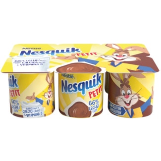 Petit Suisse de Chocolate Pack 6 embalagem 60 g - Nestlé Nesquik