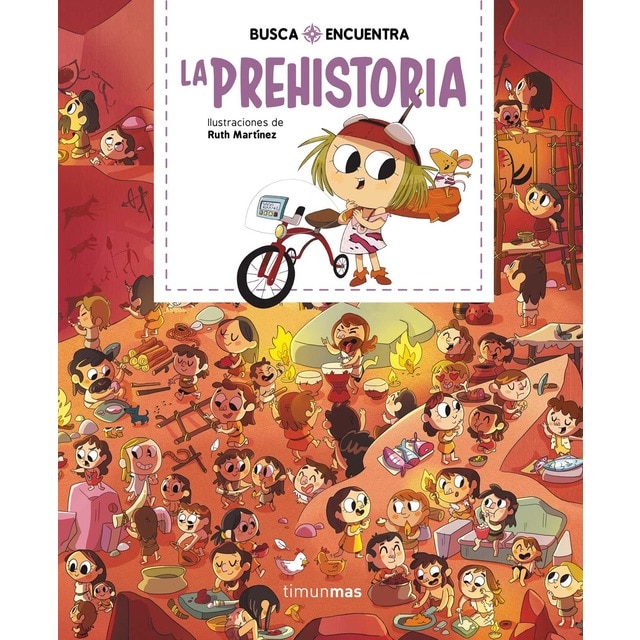 Imagen 0 de Busca y encuentra. La prehistoria (Tapa dura)