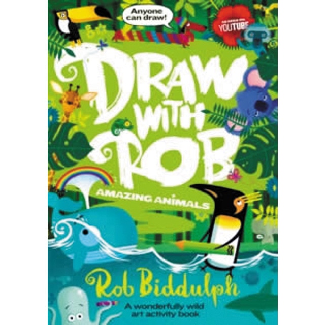 Imagem 0 de Draw with rob: amazing animals
