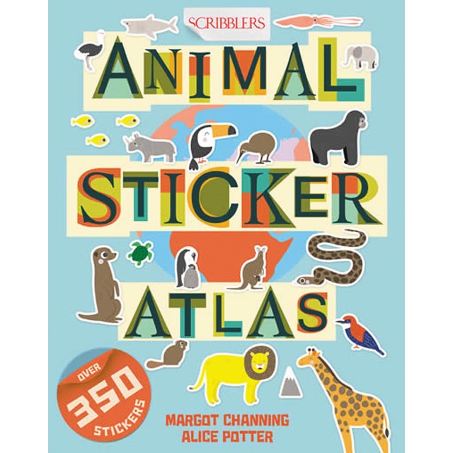 Animal sticker atlas 1