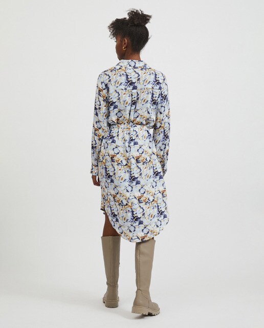 Vestido midi camisero · Vila · El Corte Inglés