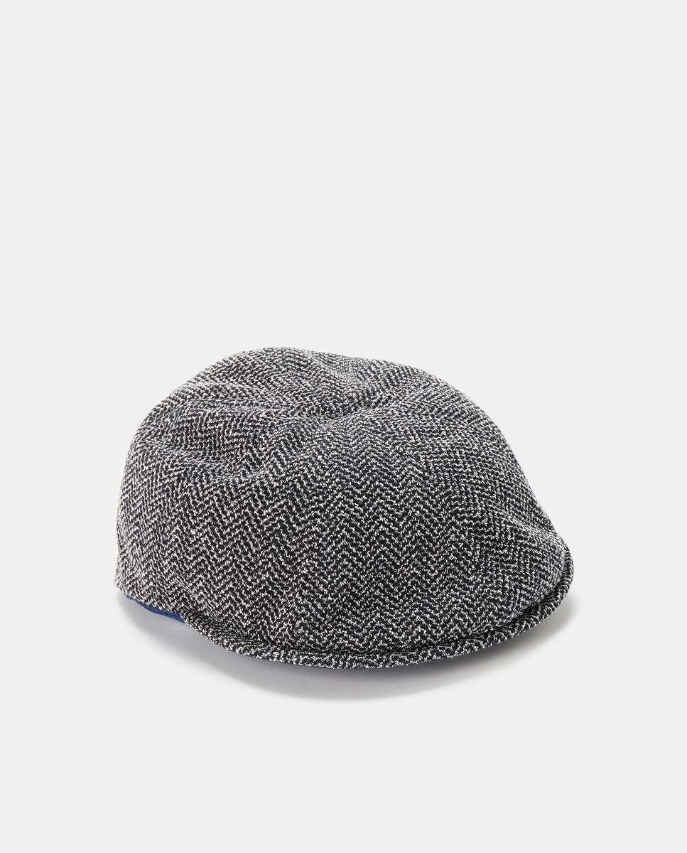 Imagem 0 de Boné inglês semi liso azul-marinho