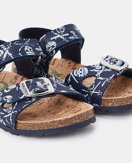 Sandalias de niño abiertas en color azul · Pablosky · El Corte Inglés