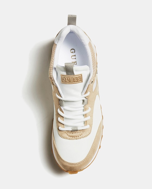 Zapatillas deportivas de mujer en color beige con logotipo · Guess · El  Corte Inglés