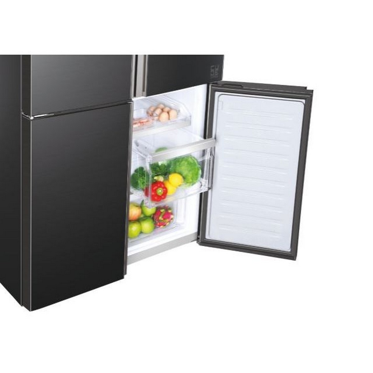 Frigorífico Americano Haier de 4 Portas Cube 90 Série 7 HTF-610DSN7 Tecnologia Total No Frost e Proteção Antibacteriana ABT - Iconic Black Iconic Black-7