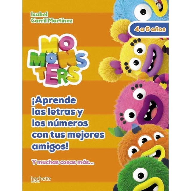 Imagen 0 de Aprende las letras y los números con tus mejores amigos, 4-6 años  (Tapa blanda)