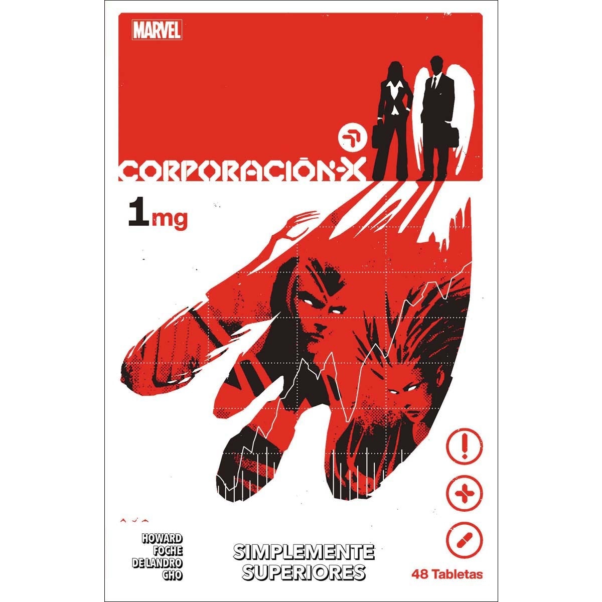 Imagem 0 de 100% Marvel coediciones corporación-x (Capa mole)