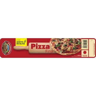 masa para pizza fina con aceite de oliva redonda envase 260 g - Casa Tarradellas