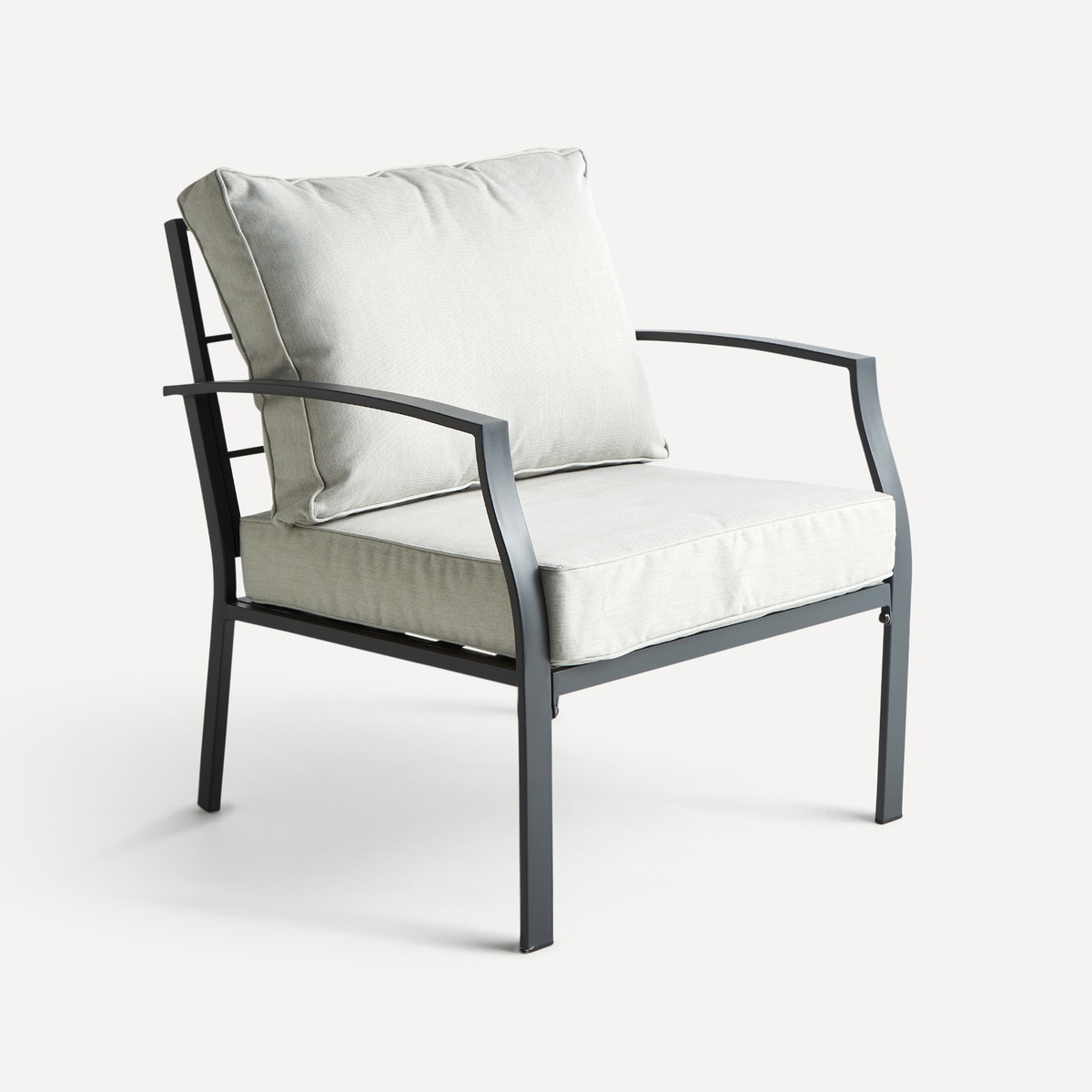 Conjunto de jardín Sicilia Basics El Corte Inglés Antracita / Gris-7