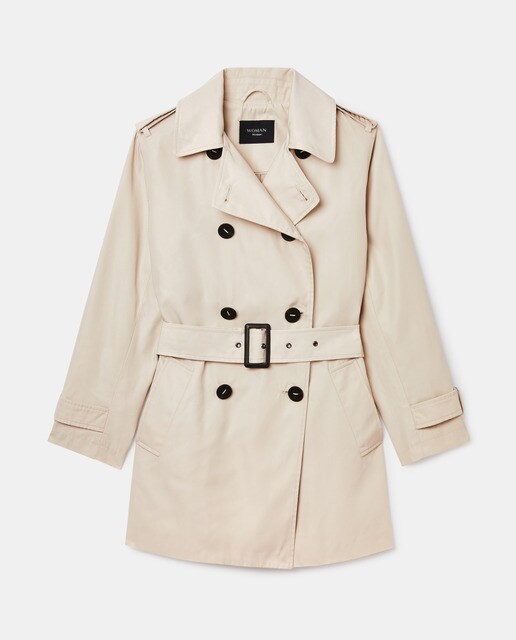 Trench doble botonadura cinturón · Woman El Corte Inglés · El Corte Inglés