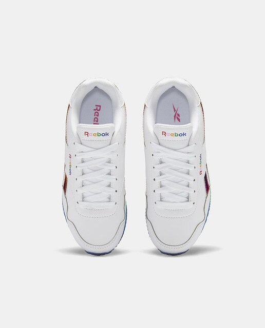 Zapatillas deportivas de niña en color blanco con cierre de cordones ·  Reebok · El Corte Inglés