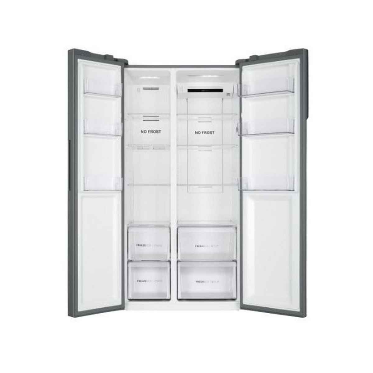 Frigorífico Side by Side Haier SBS 90 Série 3 HSR3918ENPG No Frost e Motor Inverter de 177,5 cm - Gentle Silver Silver-2