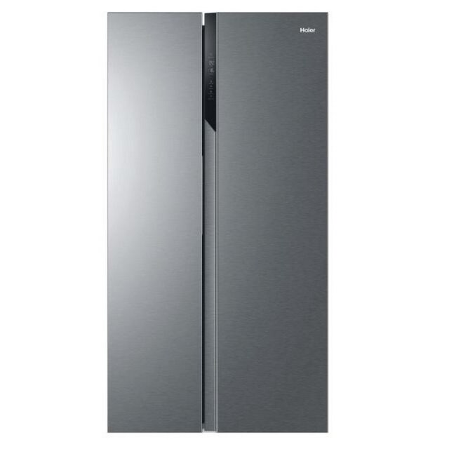 Imagem 0 de Frigorífico Side by Side Haier SBS 90 Série 3 HSR3918ENPG No Frost e Motor Inverter de 177,5 cm - Gentle Silver