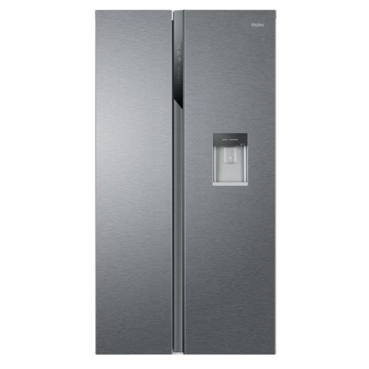 Frigorífico Side by Side Haier SBS 90 Série 3 HSR3918EWPG No Frost com Dispensador de Água e de 177,5 cm - Silver Silver-1