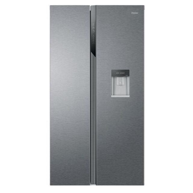 Imagem 0 de Frigorífico Side by Side Haier SBS 90 Série 3 HSR3918EWPG No Frost com Dispensador de Água e de 177,5 cm - Silver
