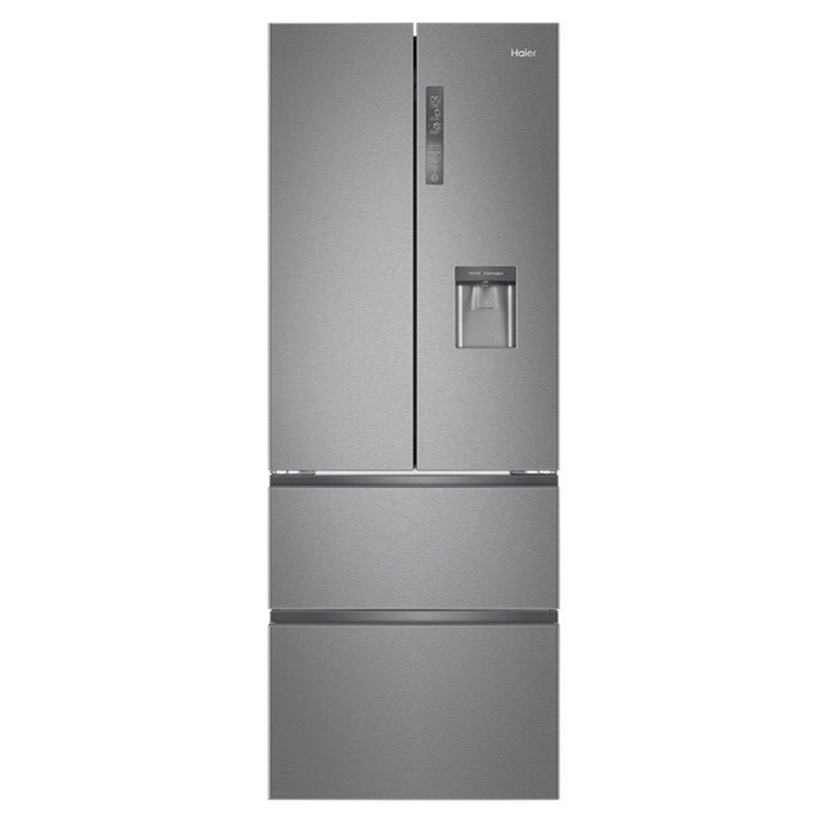 Frigorífico Americano Haier de 4 Portas FD 70 Série 5 B3FE742CMJW Side by Side No Frost com Dispensador de Água e 190,5 cm - Aço Inoxidável Aço inoxidável-1