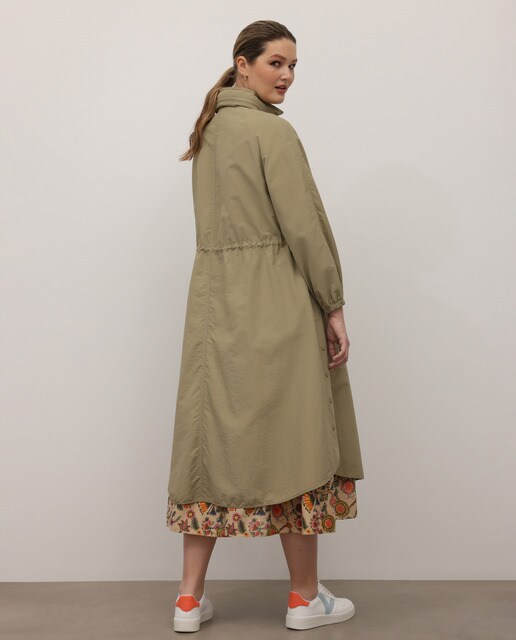 Parka larga de mujer talla grande con capucha · Couchel · El Corte Inglés