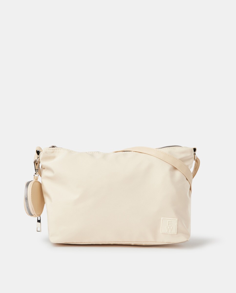 Bolso bandolera de mujer trapecio crudo · Easy Wear · El Corte Inglés