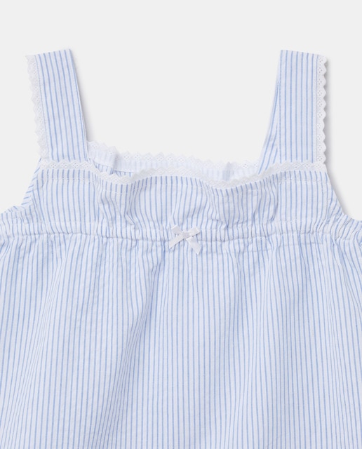 Pijama de bebé niña con rayas · Cotton Juice · El Corte Inglés