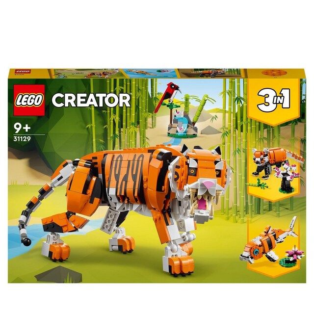 Imagem 0 de Tigre. Panda e Carpa 3-em-1 Lego Creator        