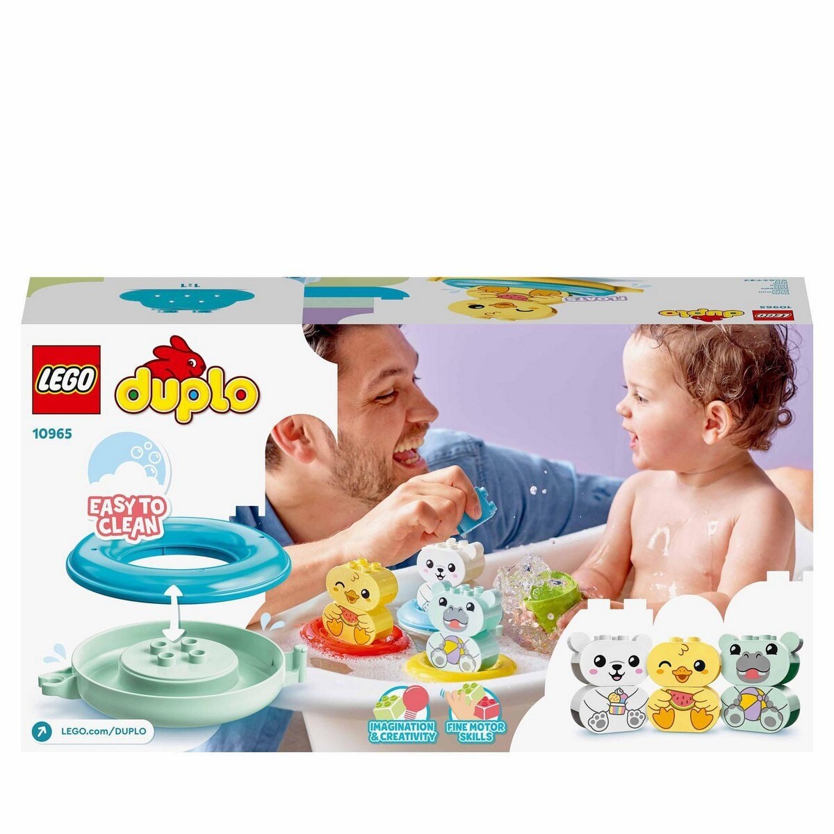 Diversão na Hora do Banho com Animais que Flutuam Lego Duplo           8