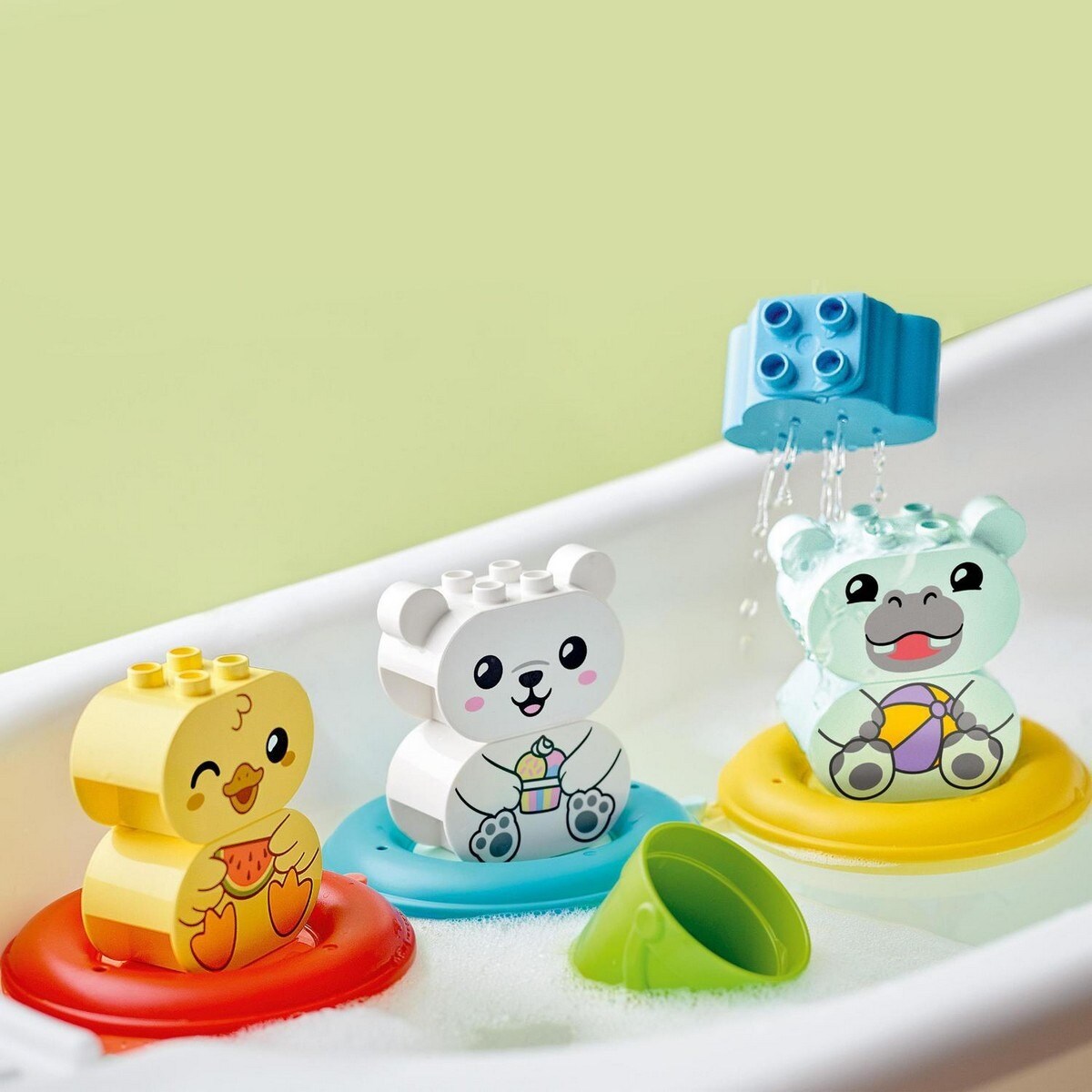 Diversão na Hora do Banho com Animais que Flutuam Lego Duplo           5