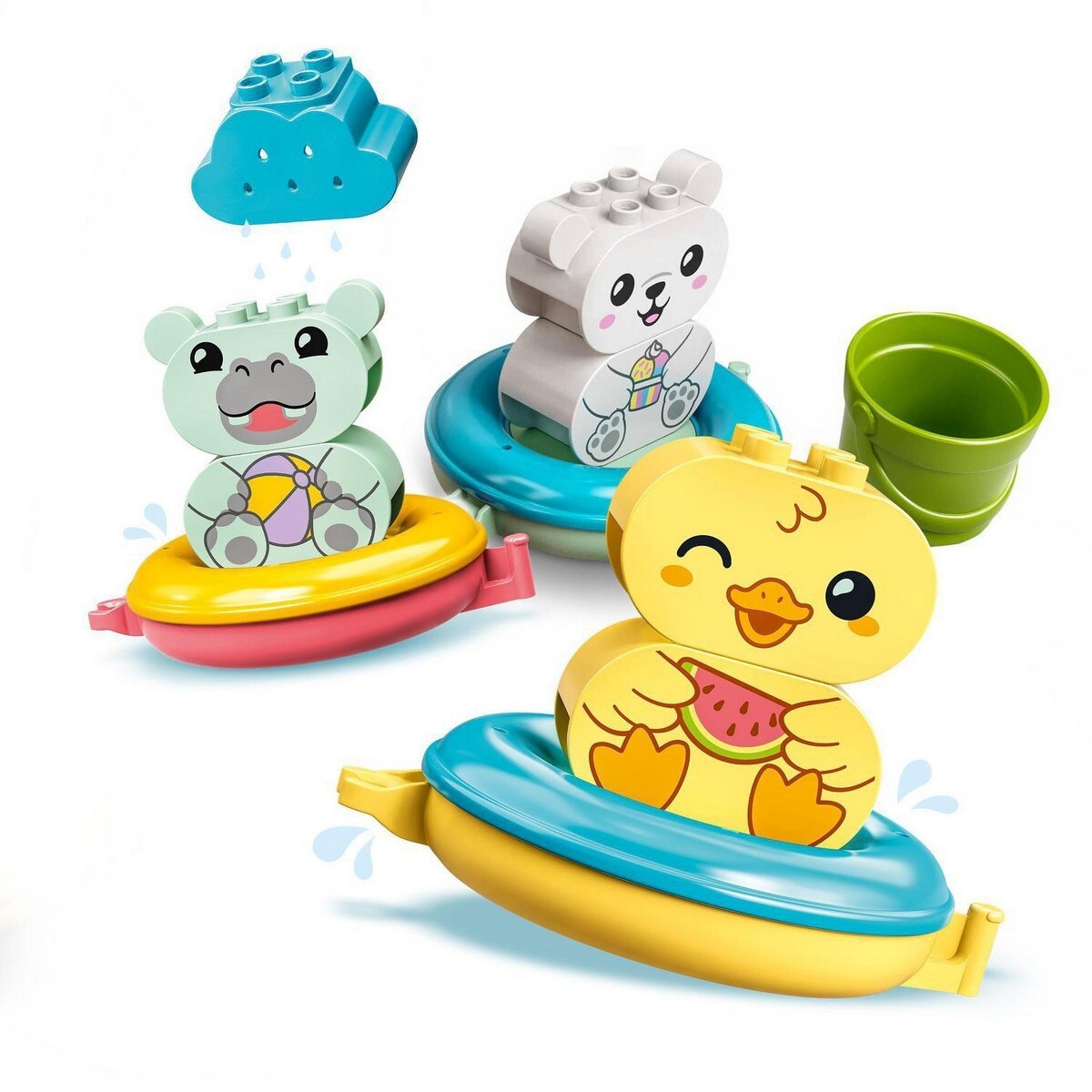 Diversão na Hora do Banho com Animais que Flutuam Lego Duplo           3