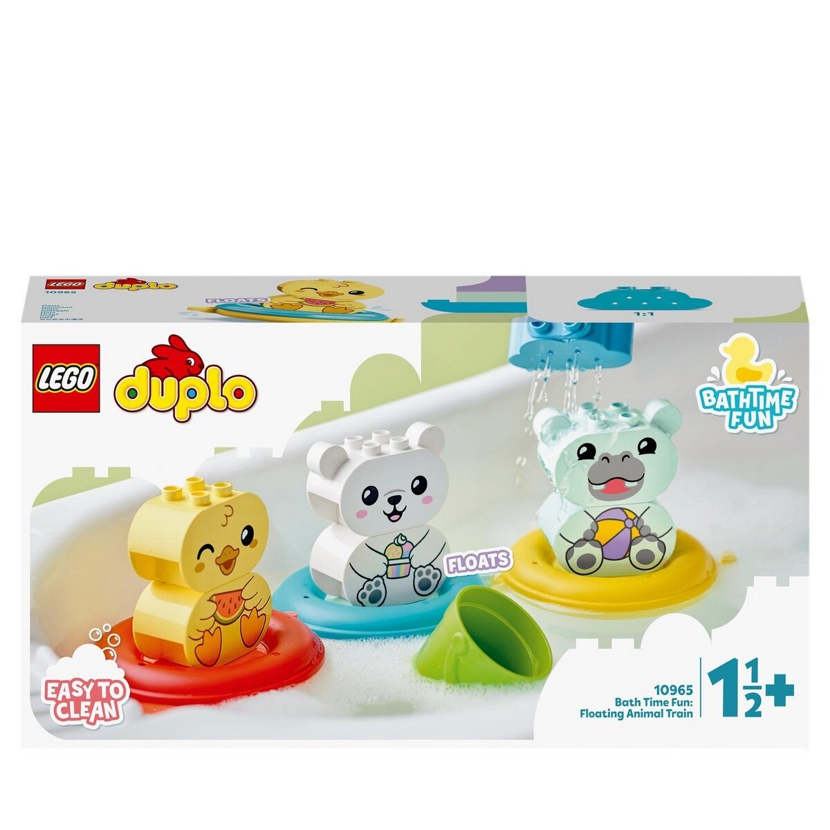 Diversão na Hora do Banho com Animais que Flutuam Lego Duplo           1