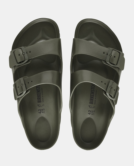 Sandalias de hombre en color kaki con cierre de hebillas · Birkenstock · El  Corte Inglés