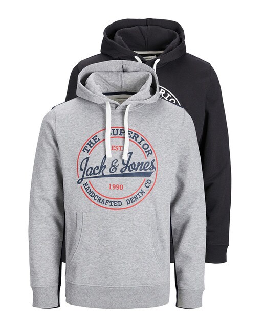 Pack de dos sudaderas de hombre · Jack \u0026 Jones · El Corte Inglés