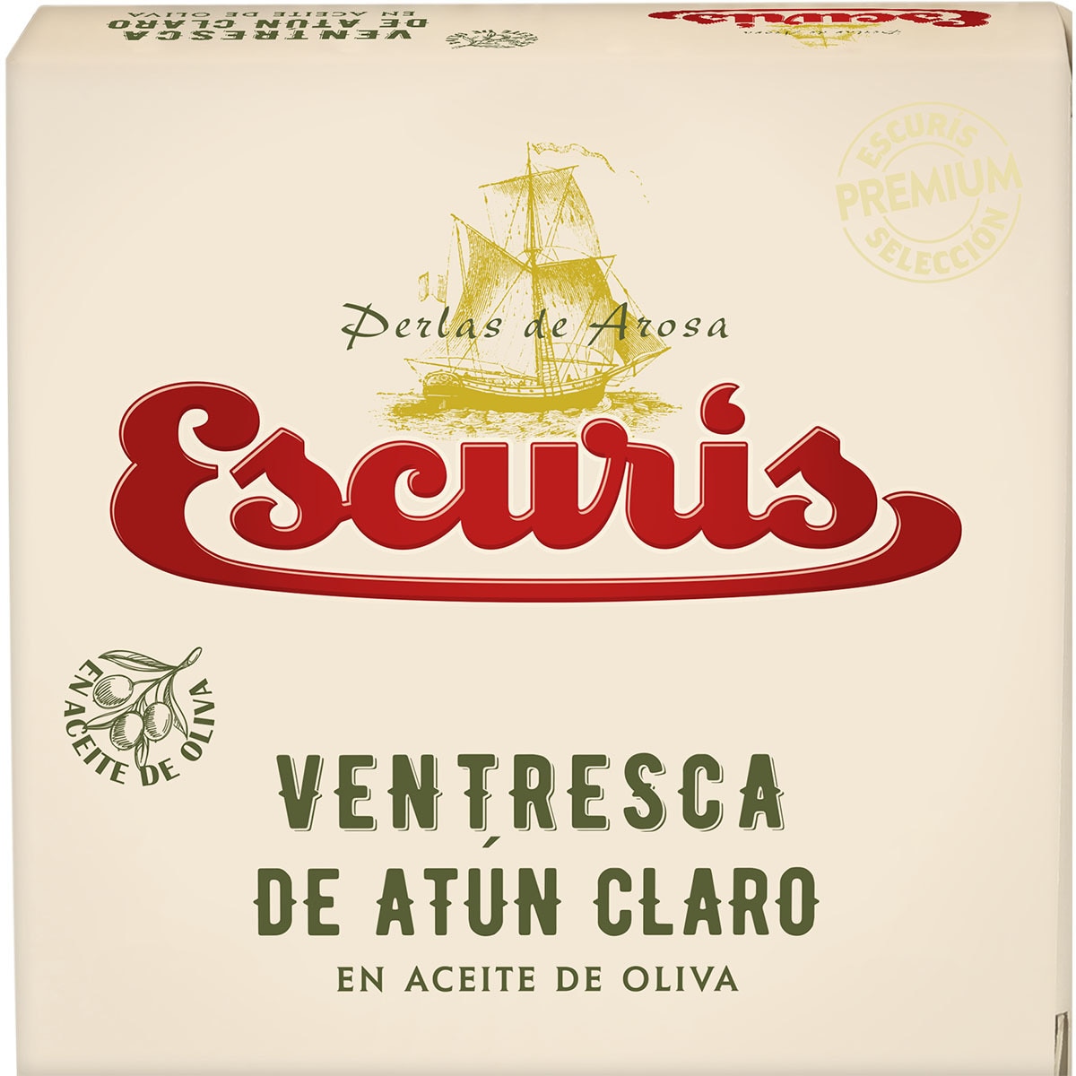 ventresca de atún claro en aceite de oliva lata 78 g neto escurrido