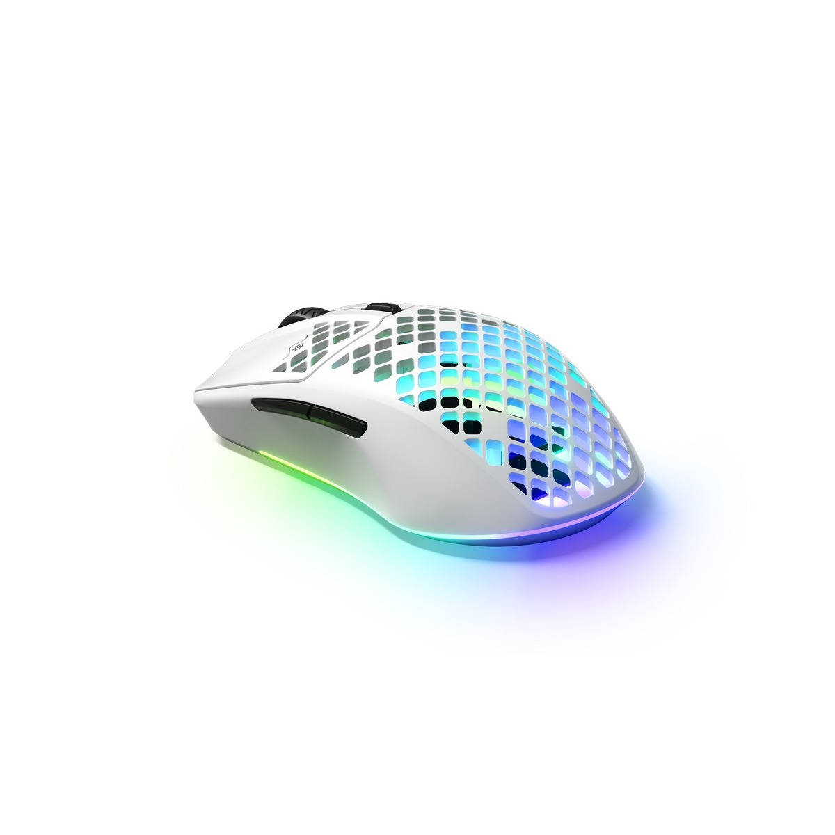 Rato Gaming Steelseries Aerox 3 Wireless - Branco 4