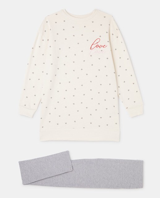 Pijama completo de mujer con lunares · Easy Wear · El Corte Inglés
