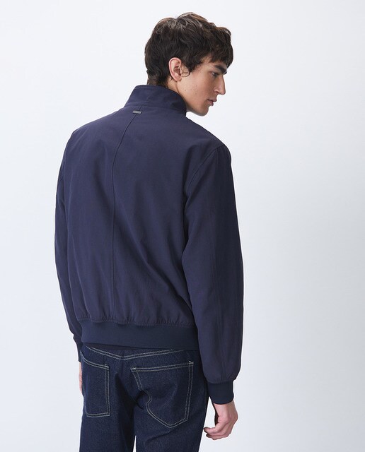 Cazadora Harrington de hombre azul marino · Sfera · El Corte Inglés