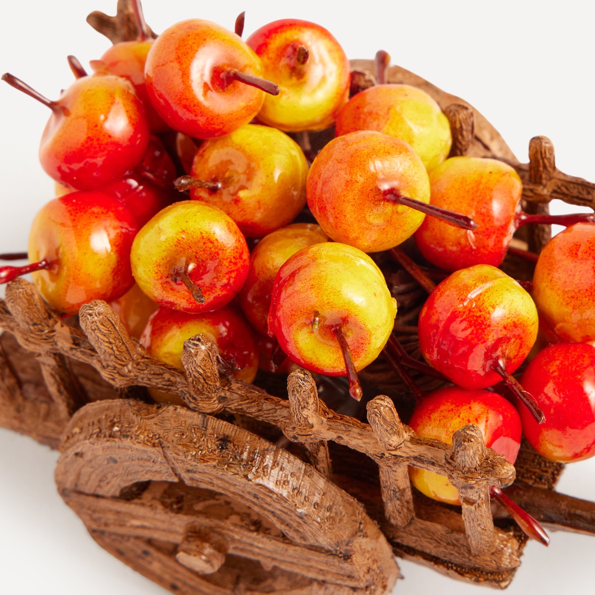 Carroça com Maçãs para o Presépio Multicolor-2